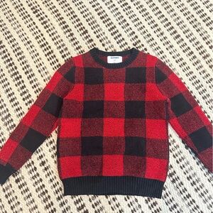 Boys Buffalo Checkered Sweater